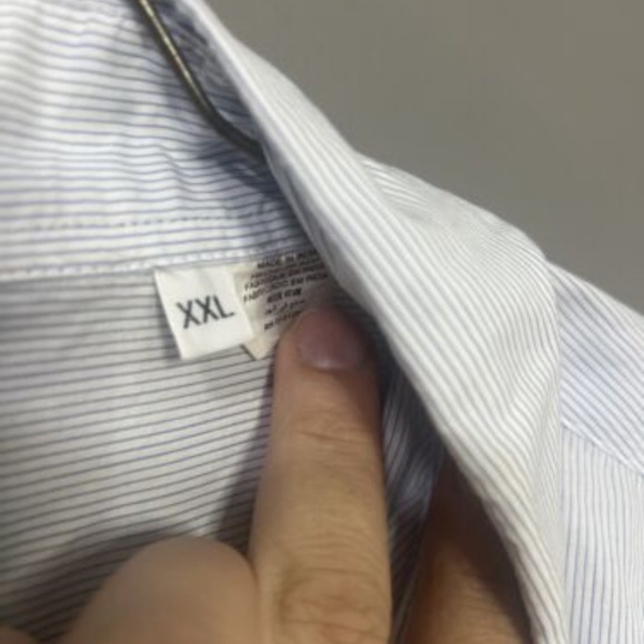 NWT NH Connecticut American Sportswear The Hugger CottonButton Down Shirt XXL - Picture 5 of 7